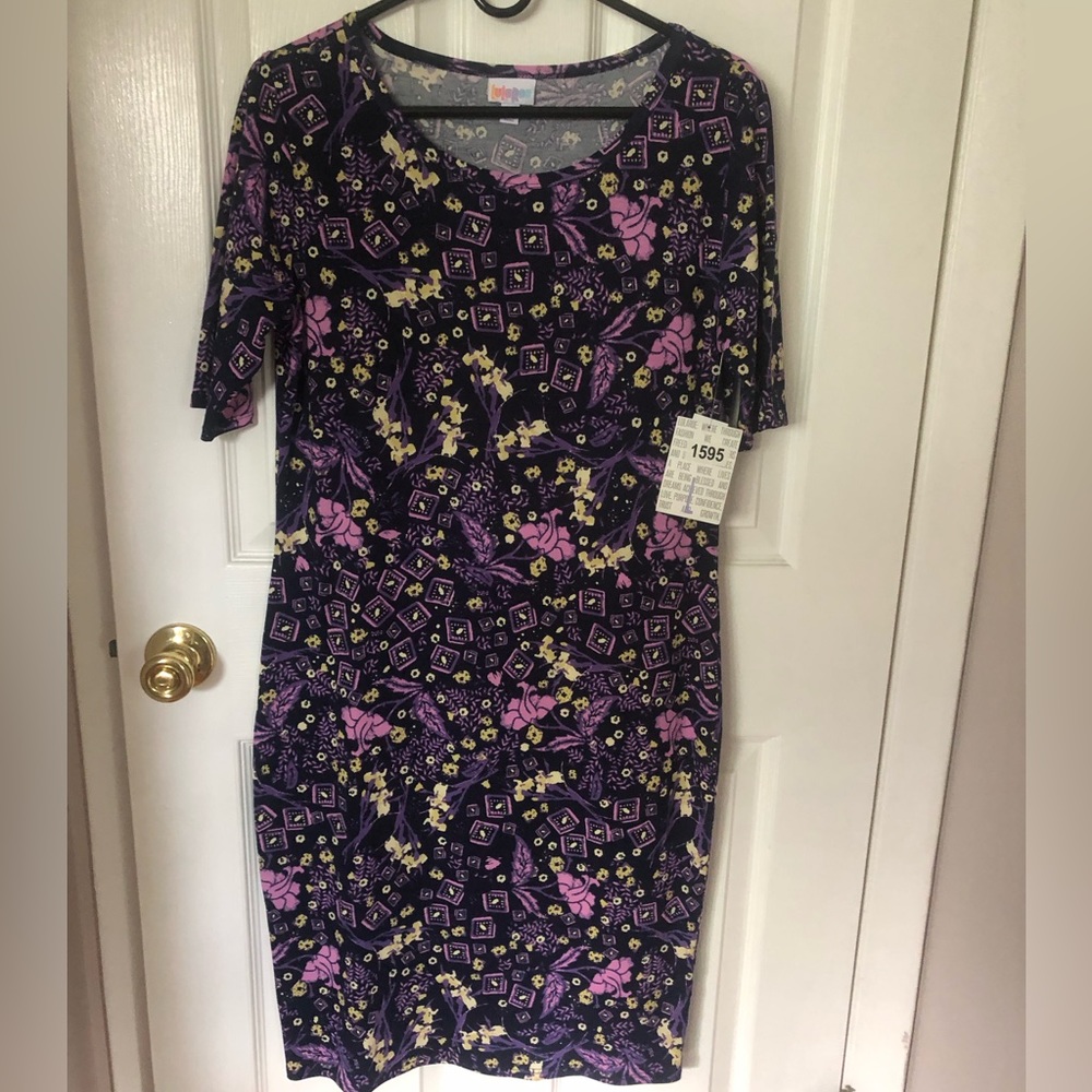 💚LuLaRoe Julia dress💚 Size Large